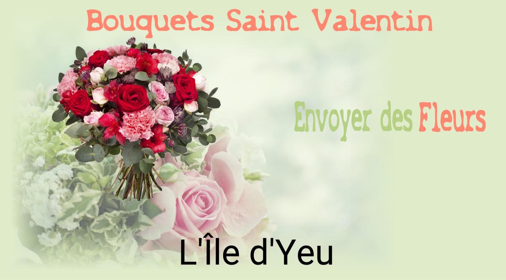Roses de Saint-Valentin livrées à L'Île-d'Yeu